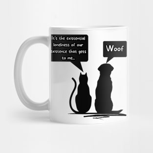 Cats and Dogs - Funny Design Mug